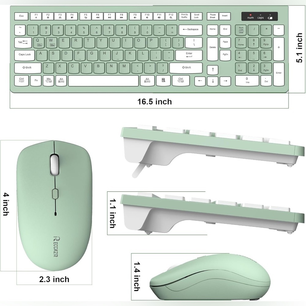 Wireless Keyboard & Mouse Set - Picture 6 of 10